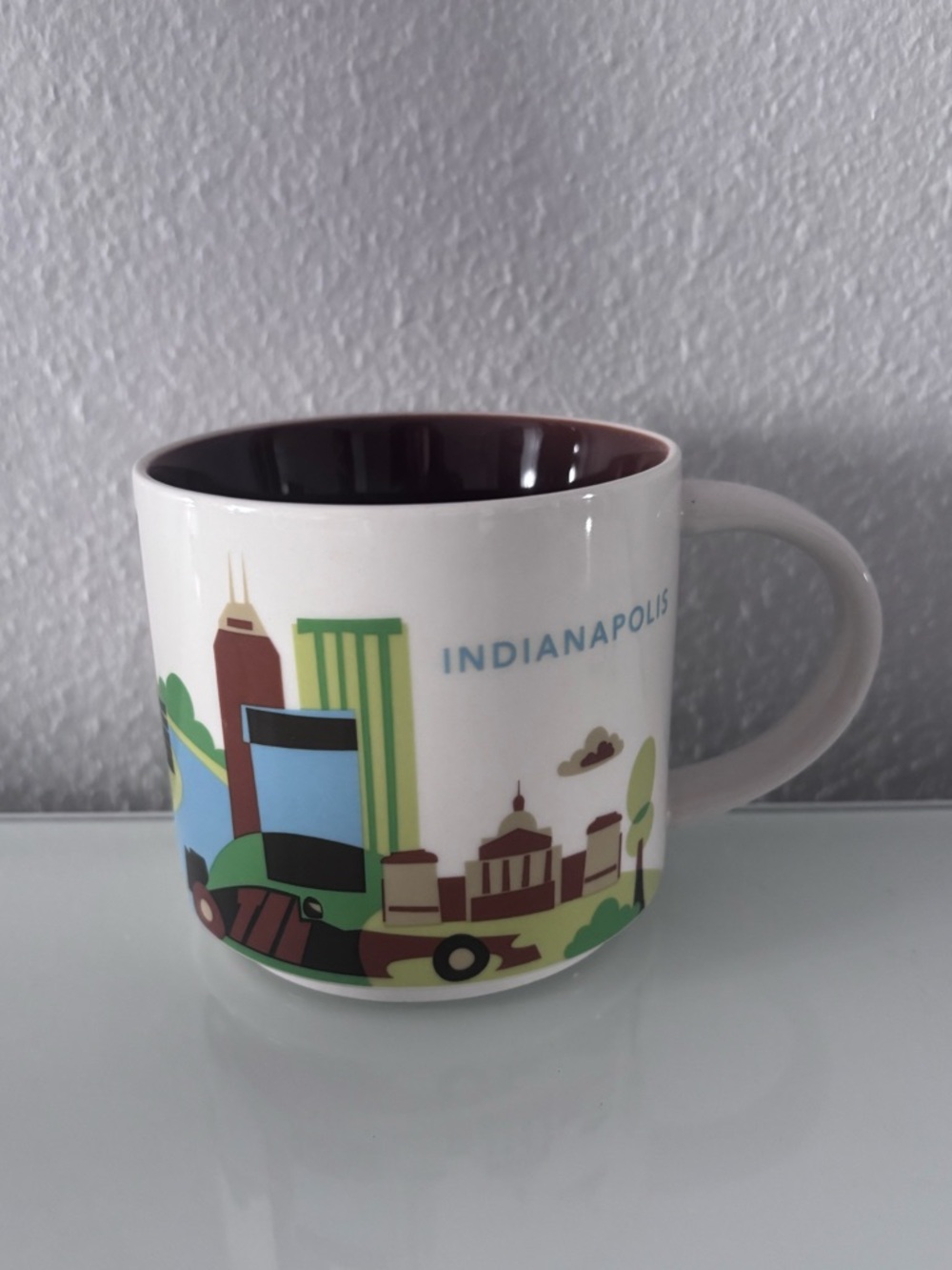 Starbucks INDIANAPOLIS Mug YOU ARE HERE series
